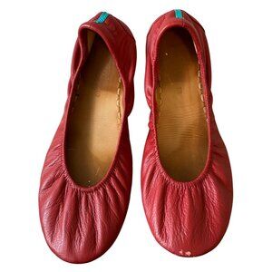 Tieks By Gavrieli Ruby Red Patent Leather Ballet Comfort Flats Shoes Size 10